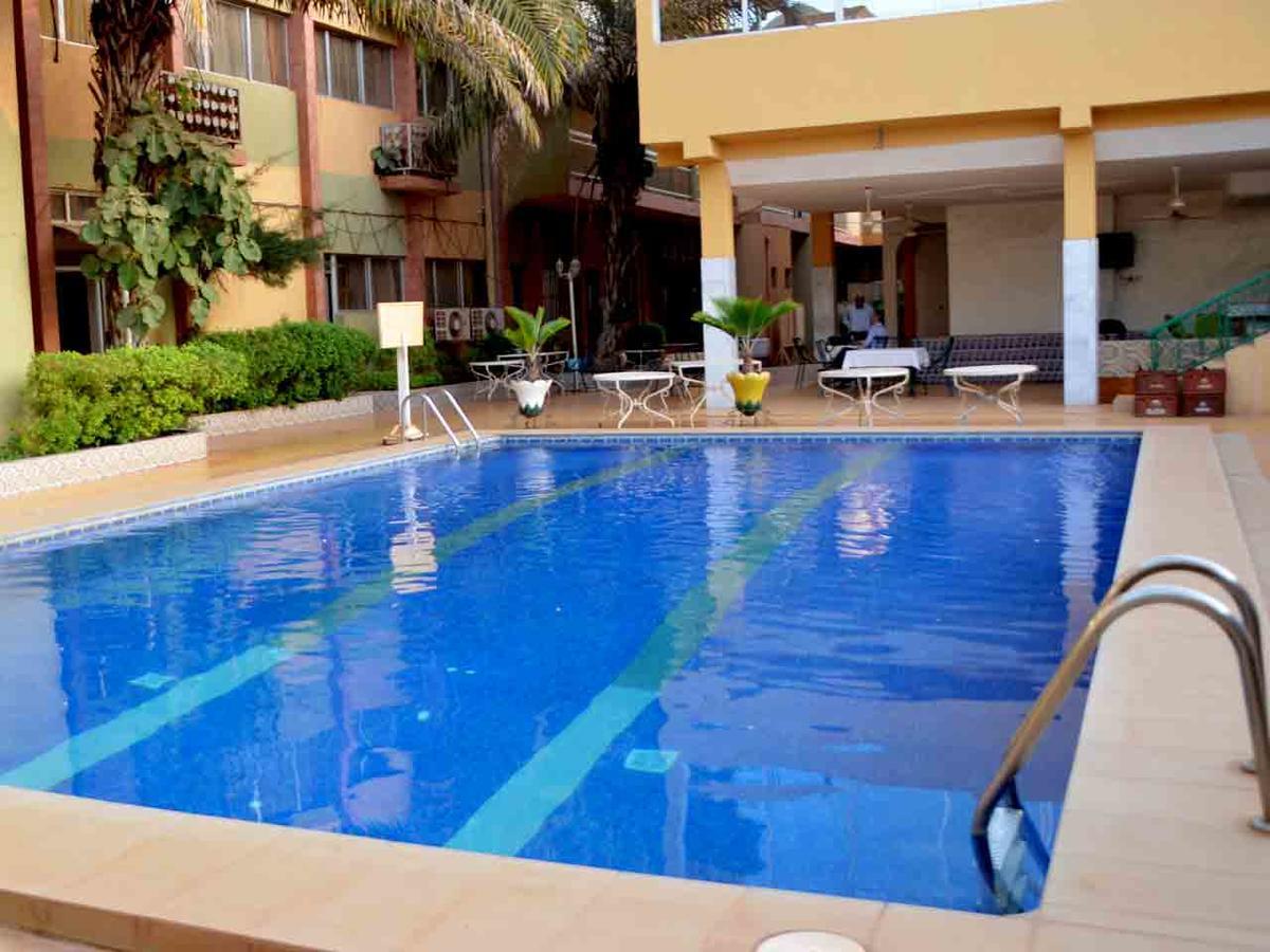 Hotel Palm Beach Ouagadougou Eksteriør bilde